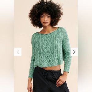 FREE PEOPLE Changing Tides Pullover NWT